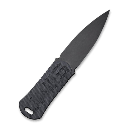 WE Knife Co., Ltd™ OSS Fixed Blade Neck Knife WE2017E Black CPM 20CV Stainless Steel CPM 20CV Stainless Steel Knife