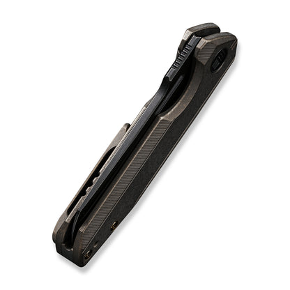 WE Knife Co., Ltd™ Starhawk Frame Lock WE21017-2 Bronze 6AL4V Titanium CPM 20CV Stainless Steel Pocket Knife