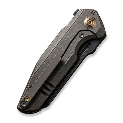 WE Knife Co., Ltd™ Starhawk Frame Lock WE21017-2 Bronze 6AL4V Titanium CPM 20CV Stainless Steel Pocket Knife