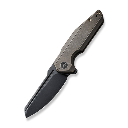 WE Knife Co., Ltd™ Starhawk Frame Lock WE21017-2 Bronze 6AL4V Titanium CPM 20CV Stainless Steel Pocket Knife