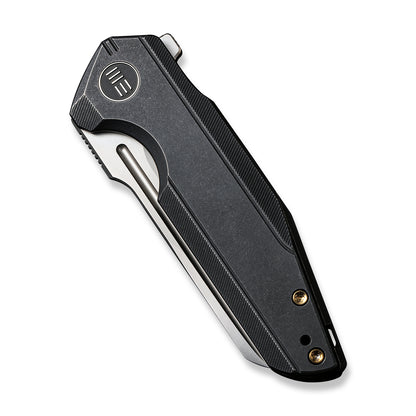 WE Knife Co., Ltd™ Starhawk Frame Lock WE21017-3 Black 6AL4V Titanium CPM 20CV Stainless Steel Pocket Knife