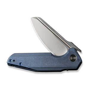 WE Knife Co., Ltd™ Starhawk Frame Lock WE21017-4 Blue 6AL4V Titanium CPM 20CV Stainless Steel Pocket Knife