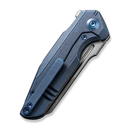 WE Knife Co., Ltd™ Starhawk Frame Lock WE21017-4 Blue 6AL4V Titanium CPM 20CV Stainless Steel Pocket Knife