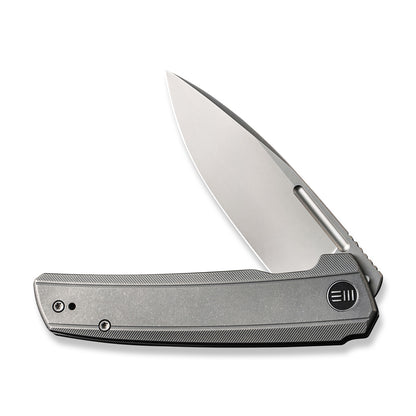 WE Knife Co., Ltd™ Speedster Frame Lock WE21021B-1 Gray 6AL4V Titanium CPM 20CV Stainless Steel Pocket Knife