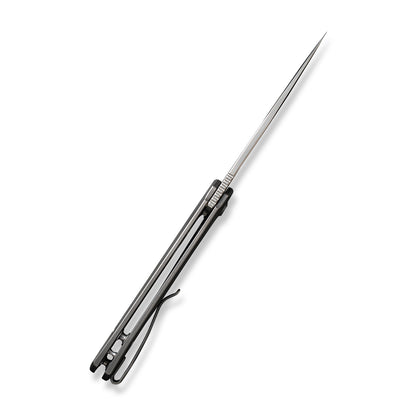 WE Knife Co., Ltd™ Speedster Frame Lock WE21021B-1 Gray 6AL4V Titanium CPM 20CV Stainless Steel Pocket Knife