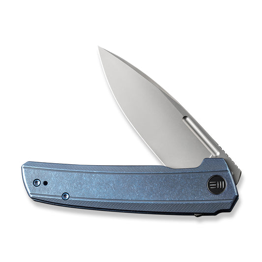 WE Knife Co., Ltd™ Speedster Frame Lock WE21021B-3 Blue 6AL4V Titanium CPM 20CV Stainless Steel Pocket Knife
