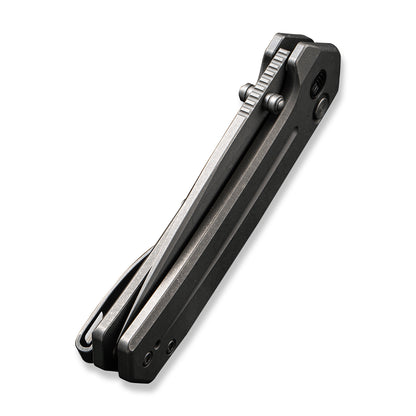 WE Knife Co., Ltd™ Culex Button Lock WE21026B-1 Gray 6AL4V Titanium CPM 20CV Stainless Steel Pocket Knife