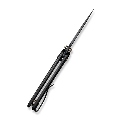 WE Knife Co., Ltd™ Culex Button Lock WE21026B-2 Black 6AL4V Titanium CPM 20CV Stainless Steel Pocket Knife