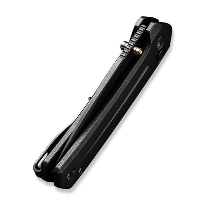 WE Knife Co., Ltd™ Culex Button Lock WE21026B-2 Black 6AL4V Titanium CPM 20CV Stainless Steel Pocket Knife