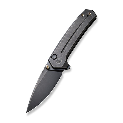 WE Knife Co., Ltd™ Culex Button Lock WE21026B-2 Black 6AL4V Titanium CPM 20CV Stainless Steel Pocket Knife
