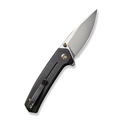 WE Knife Co., Ltd™ Culex Button Lock WE21026B-3 Black 6AL4V Titanium CPM 20CV Stainless Steel Pocket Knife