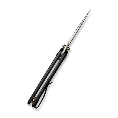 WE Knife Co., Ltd™ Culex Button Lock WE21026B-3 Black 6AL4V Titanium CPM 20CV Stainless Steel Pocket Knife