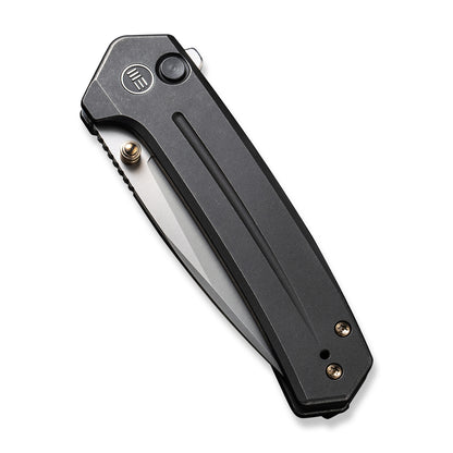 WE Knife Co., Ltd™ Culex Button Lock WE21026B-3 Black 6AL4V Titanium CPM 20CV Stainless Steel Pocket Knife