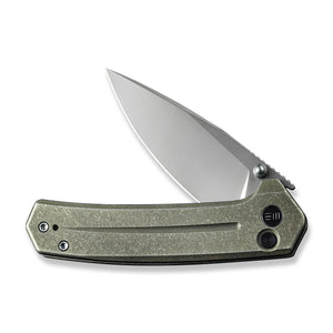 WE Knife Co., Ltd™ Culex Button Lock WE21026B-5 Green 6AL4V Titanium CPM 20CV Stainless Steel Pocket Knife
