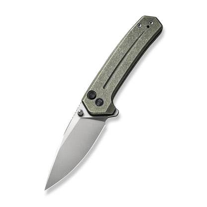 WE Knife Co., Ltd™ Culex Button Lock WE21026B-5 Green 6AL4V Titanium CPM 20CV Stainless Steel Pocket Knife