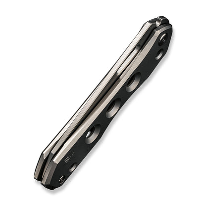 WE Knife Co., Ltd™ Vision R Lever Lock WE21031-1 Gray 6AL4V Titanium CPM 20CV Stainless Steel Pocket Knife