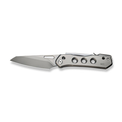 WE Knife Co., Ltd™ Vision R Lever Lock WE21031-1 Gray 6AL4V Titanium CPM 20CV Stainless Steel Pocket Knife
