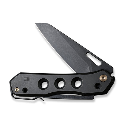 WE Knife Co., Ltd™ Vision R Lever Lock WE21031-2 Black 6AL4V Titanium CPM 20CV Stainless Steel Pocket Knife