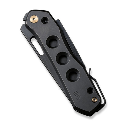 WE Knife Co., Ltd™ Vision R Lever Lock WE21031-2 Black 6AL4V Titanium CPM 20CV Stainless Steel Pocket Knife