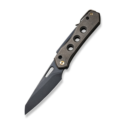 WE Knife Co., Ltd™ Vision R Lever Lock WE21031-4 Bronze 6AL4V Titanium CPM 20CV Stainless Steel Pocket Knife