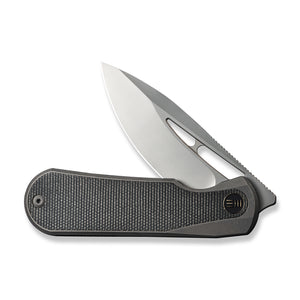 WE Knife Co., Ltd™ Baloo Frame Lock WE21033-4 Green Micarta and Gray 6al4v Titanium CPM 20CV Stainless Steel Pocket Knife