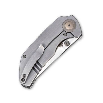 WE Knife Co., Ltd™ Thug Frame Lock WE2103A Gray 6AL4V Titanium CPM 20CV Stainless Steel Pocket Knife