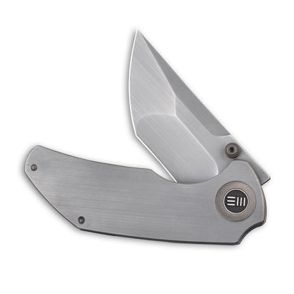 WE Knife Co., Ltd™ Thug Frame Lock WE2103B Gray 6AL4V Titanium CPM 20CV Stainless Steel Pocket Knife