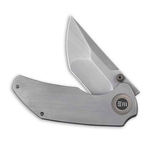 WE Knife Co., Ltd™ Thug Frame Lock WE2103B Gray 6AL4V Titanium CPM 20CV Stainless Steel Pocket Knife