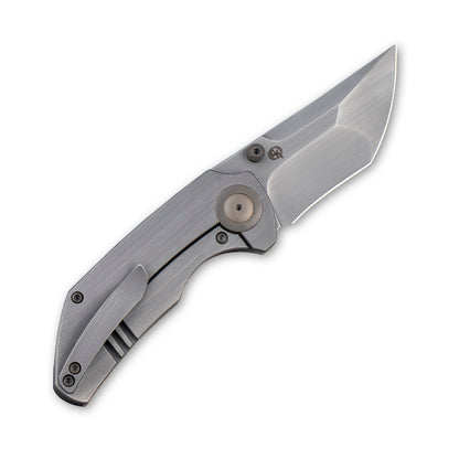WE Knife Co., Ltd™ Thug Frame Lock WE2103B Gray 6AL4V Titanium CPM 20CV Stainless Steel Pocket Knife