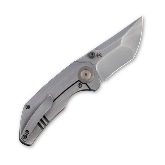 WE Knife Co., Ltd™ Thug Frame Lock WE2103B Gray 6AL4V Titanium CPM 20CV Stainless Steel Pocket Knife