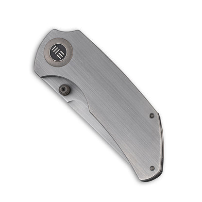 WE Knife Co., Ltd™ Thug Frame Lock WE2103B Gray 6AL4V Titanium CPM 20CV Stainless Steel Pocket Knife