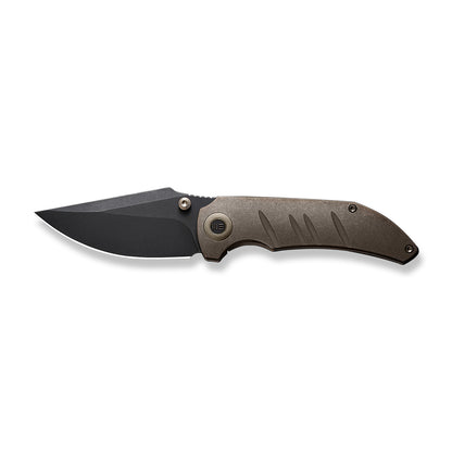 WE Knife Co., Ltd™ Riff-Raff Frame Lock 22020B-1 Bronze 6AL4V Titanium CPM 20CV Stainless Steel Pocket Knife