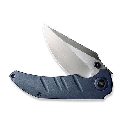 WE Knife Co., Ltd™ Riff-Raff Frame Lock 22020B-2 Blue 6AL4V Titanium CPM-20CV Stainless Steel Pocket Knife