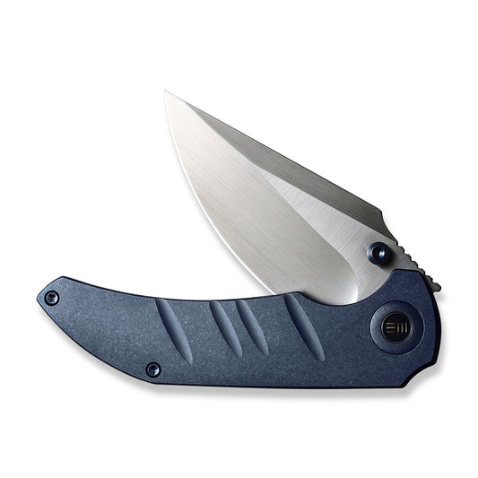WE Knife Co., Ltd™ Riff-Raff Frame Lock 22020B-2 Blue 6AL4V Titanium CPM-20CV Stainless Steel Pocket Knife