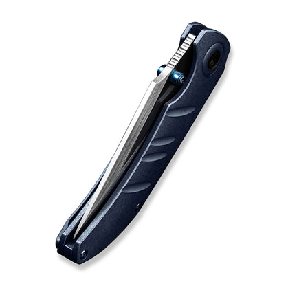 WE Knife Co., Ltd™ Riff-Raff Frame Lock 22020B-2 Blue 6AL4V Titanium CPM-20CV Stainless Steel Pocket Knife
