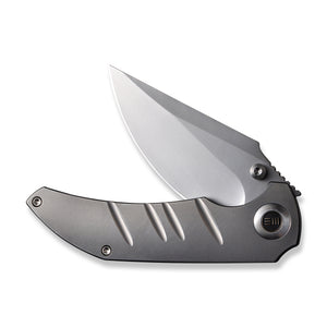 WE Knife Co., Ltd™ Riff-Raff Frame Lock 22020B-4 Bead Blasted 6AL4V Titanium CPM-20CV Stainless Steel Pocket Knife