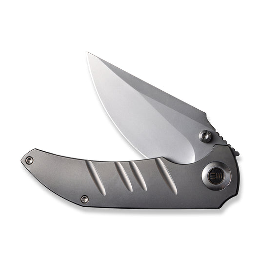 WE Knife Co., Ltd™ Riff-Raff Frame Lock 22020B-4 Bead Blasted 6AL4V Titanium CPM-20CV Stainless Steel Pocket Knife