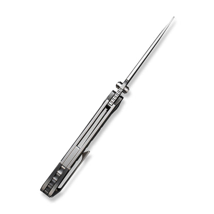 WE Knife Co., Ltd™ Riff-Raff Frame Lock 22020B-4 Bead Blasted 6AL4V Titanium CPM-20CV Stainless Steel Pocket Knife