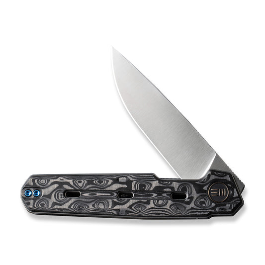 WE Knife Co., Ltd™ Navo Liner Lock 22026-2 Black Rose Carbon Fiber CPM-20CV Stainless Steel Pocket Knife