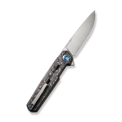 WE Knife Co., Ltd™ Navo Liner Lock 22026-2 Black Rose Carbon Fiber CPM-20CV Stainless Steel Pocket Knife