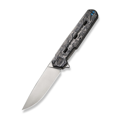 WE Knife Co., Ltd™ Navo Liner Lock 22026-2 Black Rose Carbon Fiber CPM-20CV Stainless Steel Pocket Knife