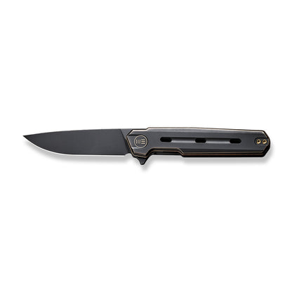 WE Knife Co., Ltd™ Navo Liner Lock 22026-3 Black & Bronze 6AL4V Titanium CPM 20CV Stainless Steel Pocket Knife