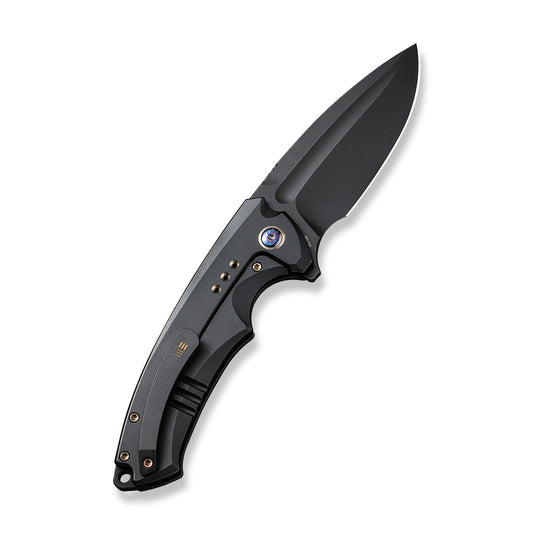 WE Knife Co., Ltd™ Nexusia Frame Lock WE22044-1 Black Titanium CPM-20CV Stainless Steel Pocket Knife