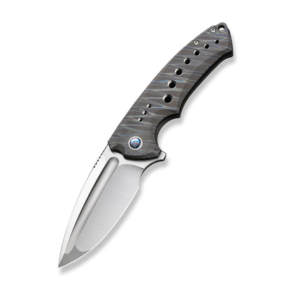 WE Knife Co., Ltd™ Nexusia Frame Lock WE22044-3 Flamed Titanium CPM-20CV Stainless Steel Pocket Knife