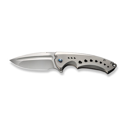 WE Knife Co., Ltd™ Nexusia Frame Lock WE22044-4 Gray Titanium CPM-20CV Stainless Steel Pocket Knife