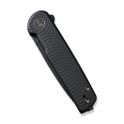 WE Knife Co., Ltd™ Charith Frame Lock WE20056-1 Black 6AL4V Titanium CPM 20CV Stainless Steel Pocket Knife