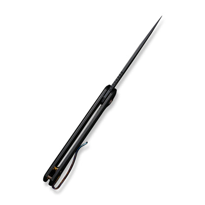 WE Knife Co., Ltd™ Charith Frame Lock WE20056-1 Black 6AL4V Titanium CPM 20CV Stainless Steel Pocket Knife