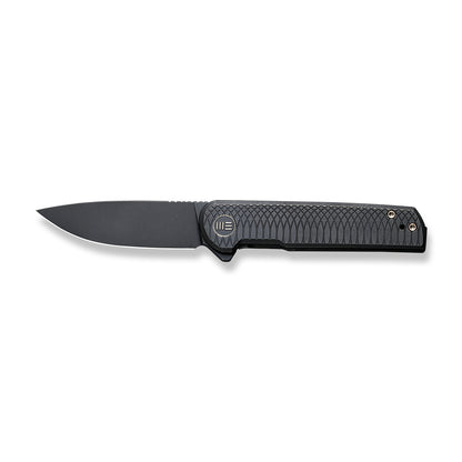 WE Knife Co., Ltd™ Charith Frame Lock WE20056-1 Black 6AL4V Titanium CPM 20CV Stainless Steel Pocket Knife