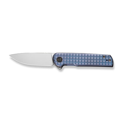 WE Knife Co., Ltd™ Charith Frame Lock WE20056B-1 Blue 6AL4V Titanium CPM 20CV Stainless Steel Pocket Knife