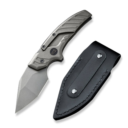 WE Knife Co., Ltd™ Typhoeus Push Dagger 21036B-2 Gray Titanium CPM 20CV Stainless Steel Knife